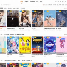 最新版仿B站模板海螺大橙子V7(PC_B站模板+手机+V7电脑)